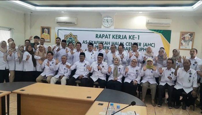As Syafi’iyah Halal Center (AHC) Gelar Raker Perdana Percepat Realisasi Dukungan untuk BPJPH