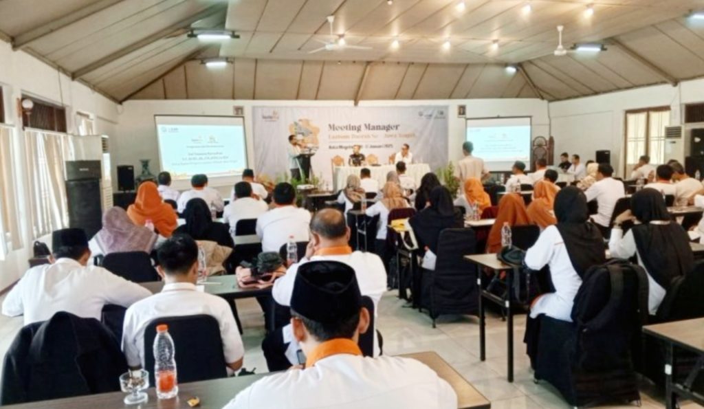 Strategi Baru Lazismu Jawa Tengah untuk Tingkatkan Kinerja Dibahas di Meeting Manajer