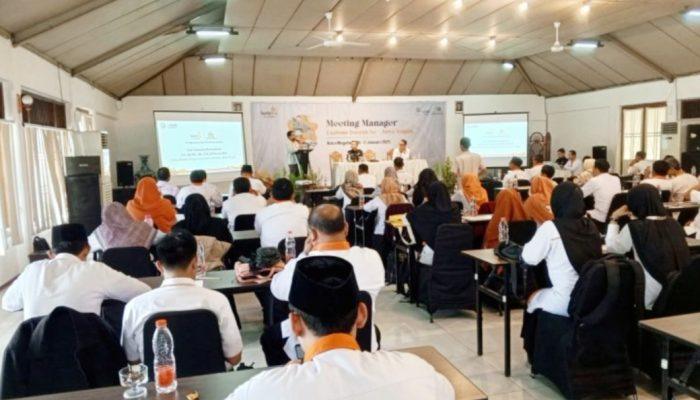 Strategi Baru Lazismu Jawa Tengah untuk Tingkatkan Kinerja Dibahas di Meeting Manajer