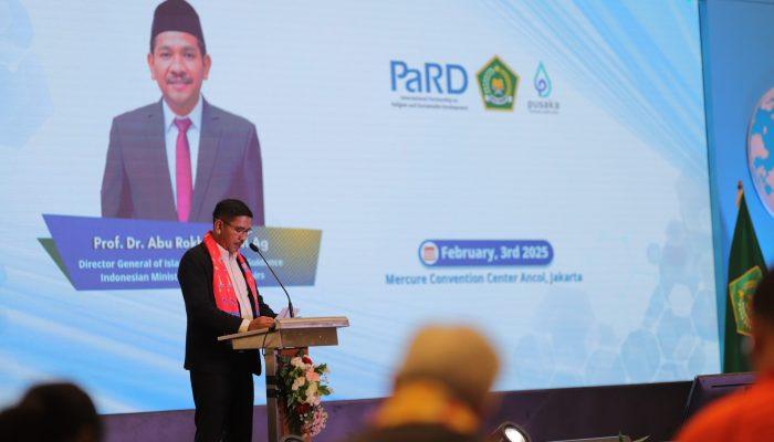 PaRD Meeting 2025, Dirjen Bimas Islam Perkenalkan Program Zakat Wakaf hingga Kemasjidan