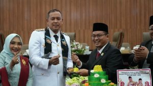 Pelantikan dan Penyampaian Pidato Sambutan Pertama Wali Kota dan Wakil Wali Kota Bekasi Masa Jabatan 2025-2030