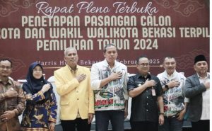Pj Walikota Bekasi Ucapkan Selamat kepada Walikota Terpilih Periode 2025-2030