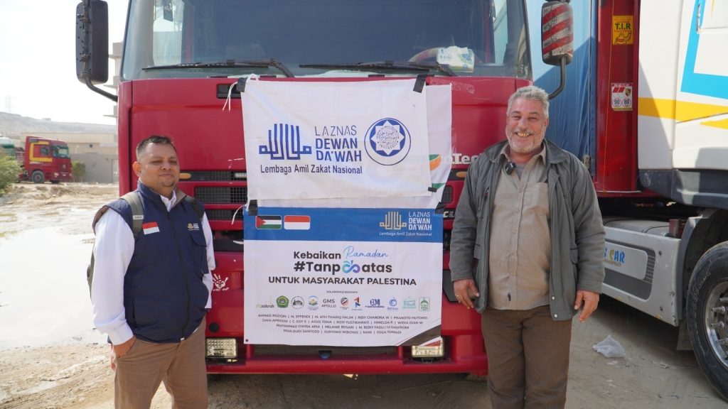 Laporan Relawan DDII ke Palestina : Cerita Supir Truk, Abdul Aziz yang Membawa Bantuan Misi Kemanusiaan Indonesia