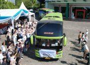 PTPN IV PalmCo Berangkatkan 1.020 Pemudik Gratis ke Kampung Halaman