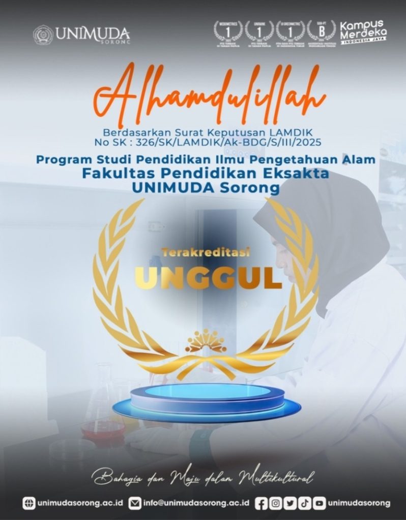 Dua Prodi Unimuda Sorong Terakreditasi Unggul Lamdik, Pertama bagi PTS di Tanah Papua dan Maluku