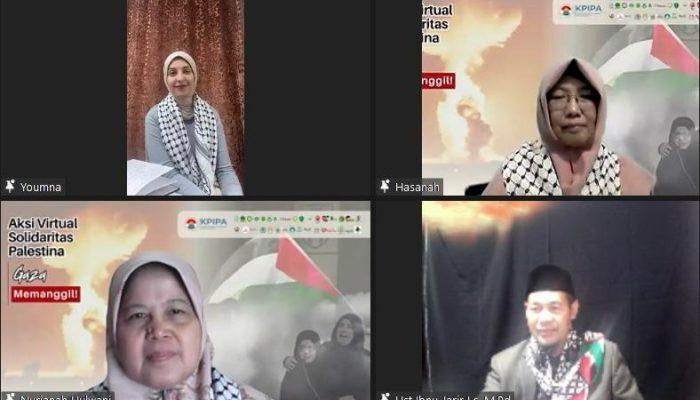 KPIPA Hadirkan Ribuan Massa dalam Aksi Virtual Solidaritas Palestina