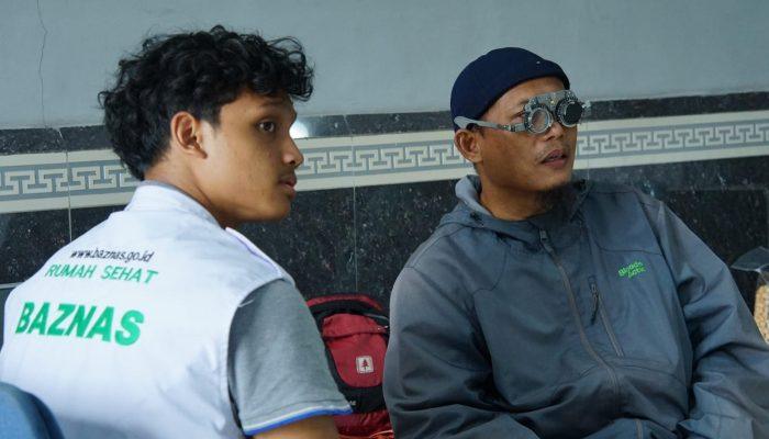 BAZNAS RI Kembali Berikan Layanan Kesehatan Mata dan Vaksinasi Influenza Gratis bagi Mustahik