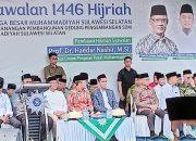 Muhammadiyah Sulsel Tunjukkan Tekad Besar di Hadapan Haedar pada Momen Syawalan 1446