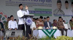 Hadiri Pencanangan Pembangunan Gedung SDM Muhammadiyah, Gub Sulsel Andi Sudirman: Siap Dukung InsyaAllah!