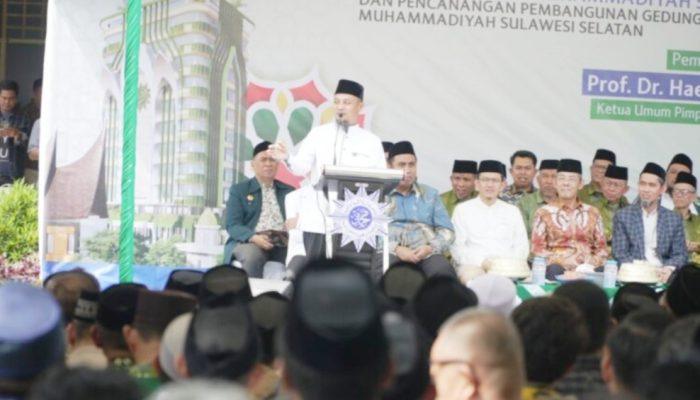 Gubernur Sulsel Apresiasi Besarnya Kepercayaan Publik Terhadap Muhammadiyah