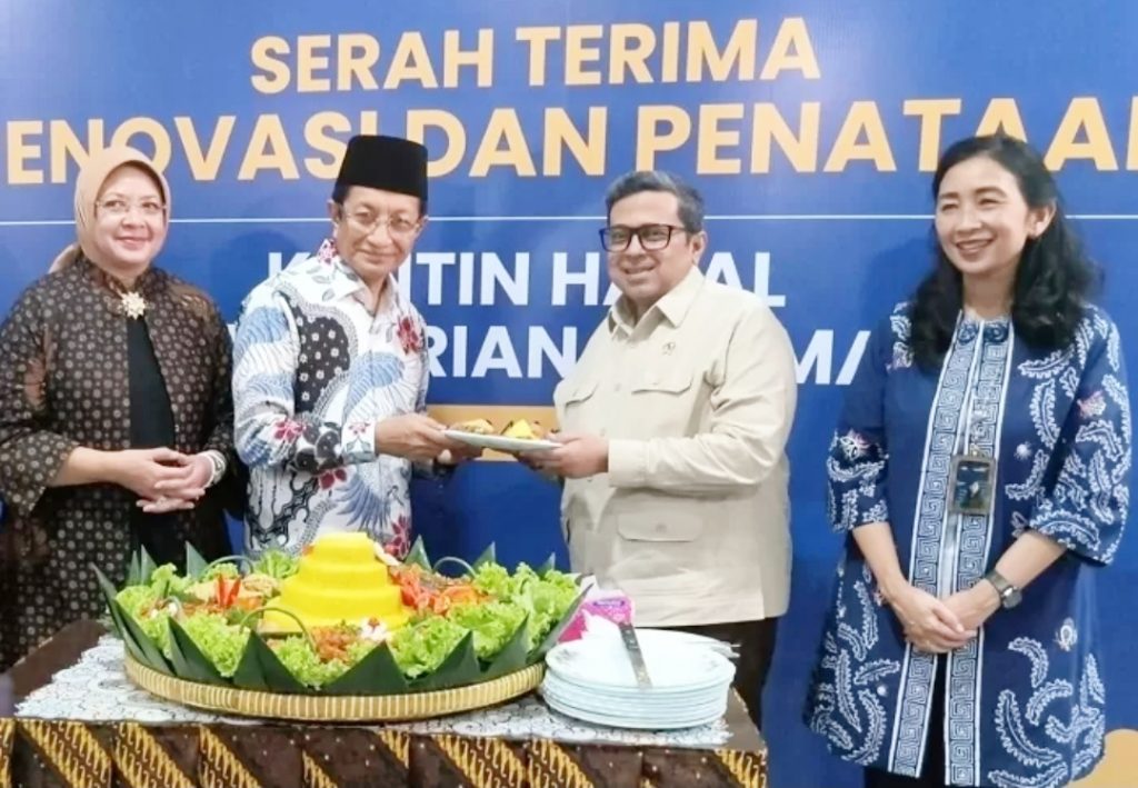 Kepala BPJPH Berharap Kantin Halal Kemenag Jadi Contoh Bagi Kementerian dan Lembaga Lain