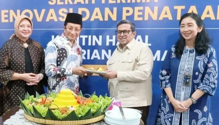 Kepala BPJPH Berharap Kantin Halal Kemenag Jadi Contoh Bagi Kementerian dan Lembaga Lain