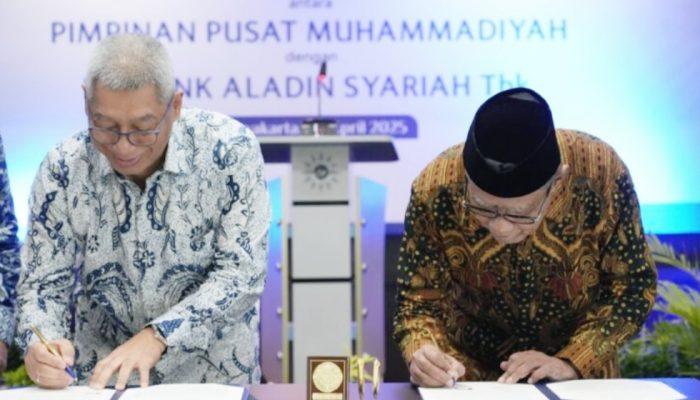 Teken MoU dengan PT Bank Aladin Syariah, Muhammadiyah Ingin Fokus Berdayakan Warung Kecil