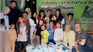 BRI BO Tambun Tebar Keberkahan di Hari Jumat Bersama Anak Yatim dan Dhuafa Rumah Harapan Abe