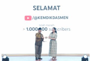 Kemendikdasmen Raih Gold Play Button dari YouTube: Teknologi Jadi Kunci Pendidikan Inklusif di Indonesia