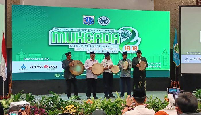MUI DKI Gelar Mukerda II, Wagub Rano Karno: Rawatlah Umat Bukan Gedung