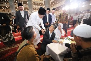 Peaceful Muharam, Kemenag Gelar Nikah Massal 100 Pasangan di Masjid Istiqlal