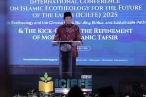 Buka ICIEFE 2025, Menag: Alam Bukan Objek Eksploitasi, Tapi Mitra Kehidupan