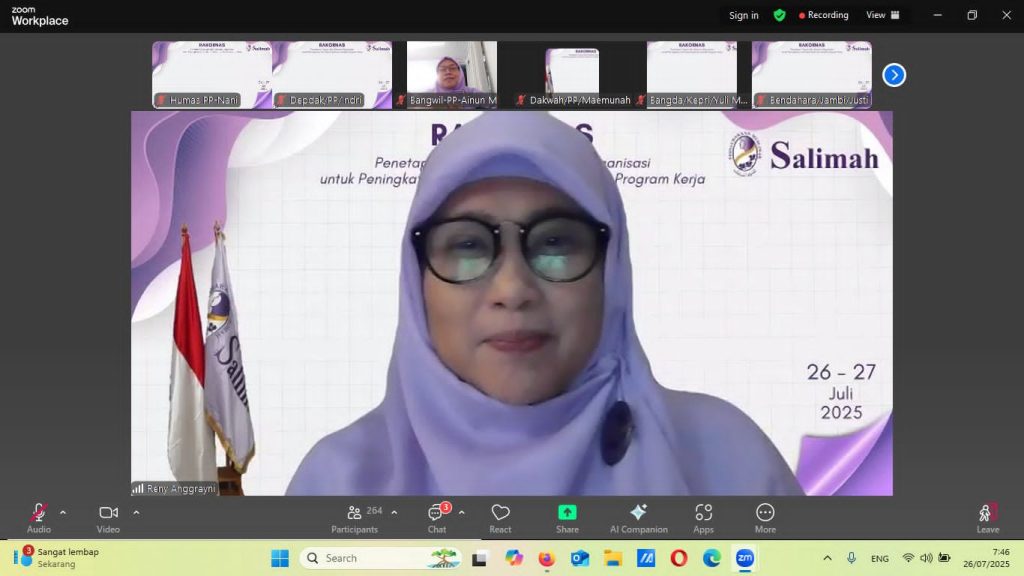 Ketua Umum Salimah: Peningkatan Kualitas Hidup Perempuan, Sasaran Utama Program Kita
