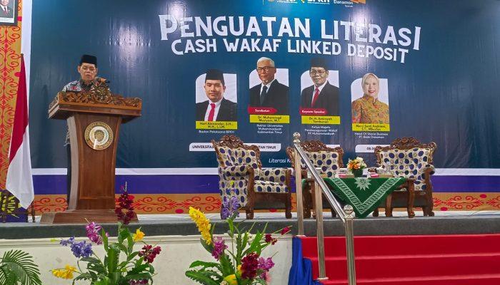 Ketua MPW Muhammadiyah Ajak UMKT Berwakaf untuk Keberlanjutan Dunia Pendidikan