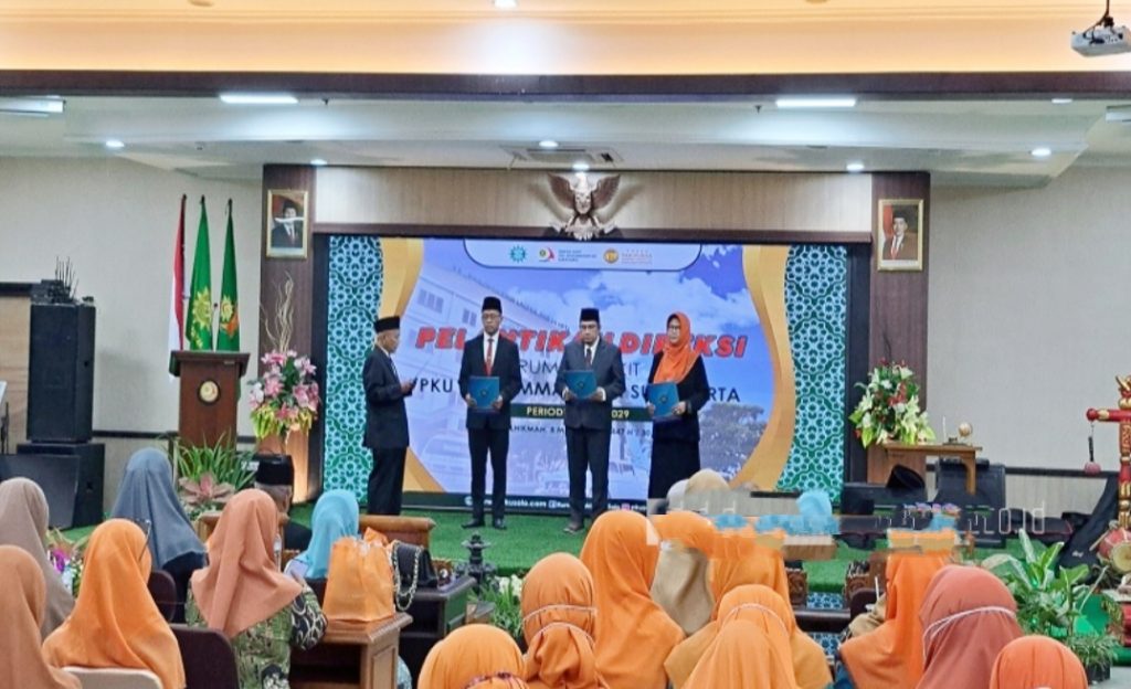 RS PKU Muhammadiyah Surakarta Lantik Direksi Baru