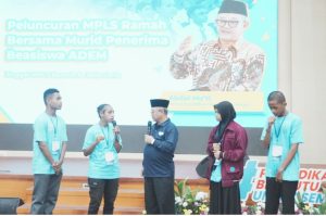 Pesan Menteri Abdul Mu’ti untuk para Penerima Beasiswa Adem 2025