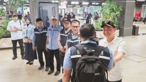 Sambut Kedatangan Petugas Haji, Dirjen PHU: Terima Kasih Atas Pengabdian dan Keikhlasan