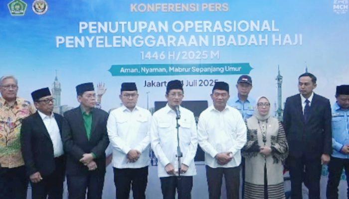 Penutupan Operasional Haji 2025, Sekjen MUI Sampaikan Apresiasi dan Selamat