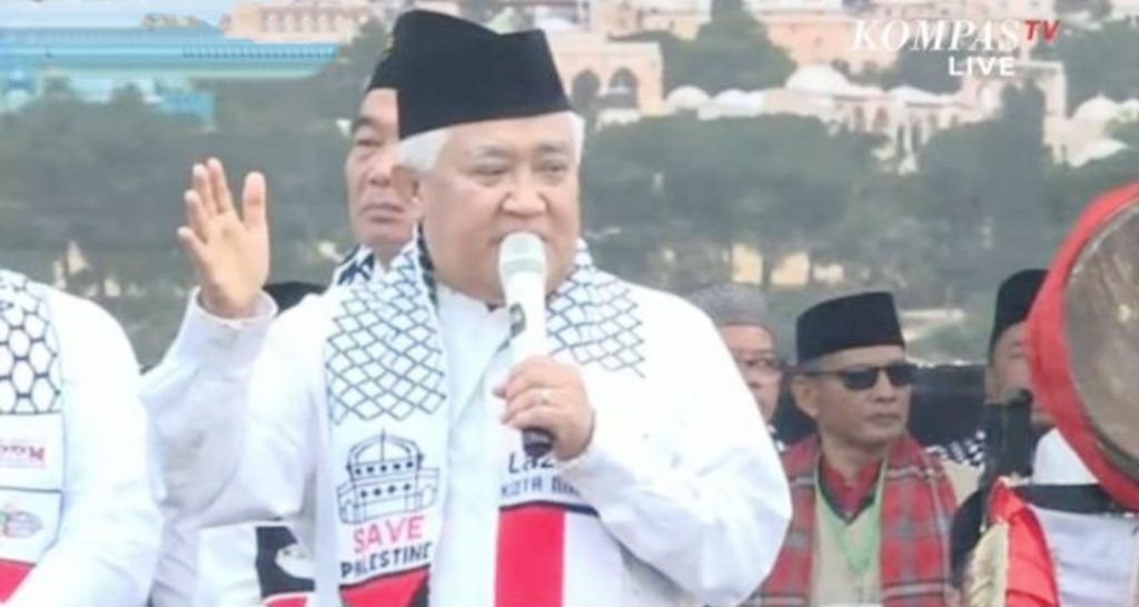 Din Syamsuddin Serukan Selamatkan GAZA, Selamatkan Kemanusiaan