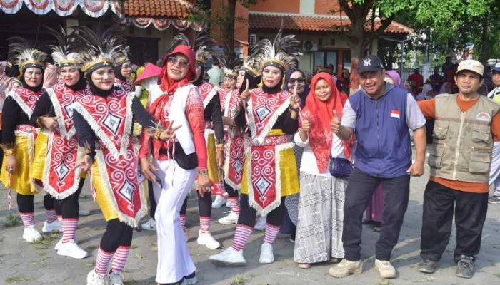 Keren, Tim Senam RT 10/21 Raih Juara 1 Lomba Senam Kreasi Kecamatan Tambun Utara, Bekasi
