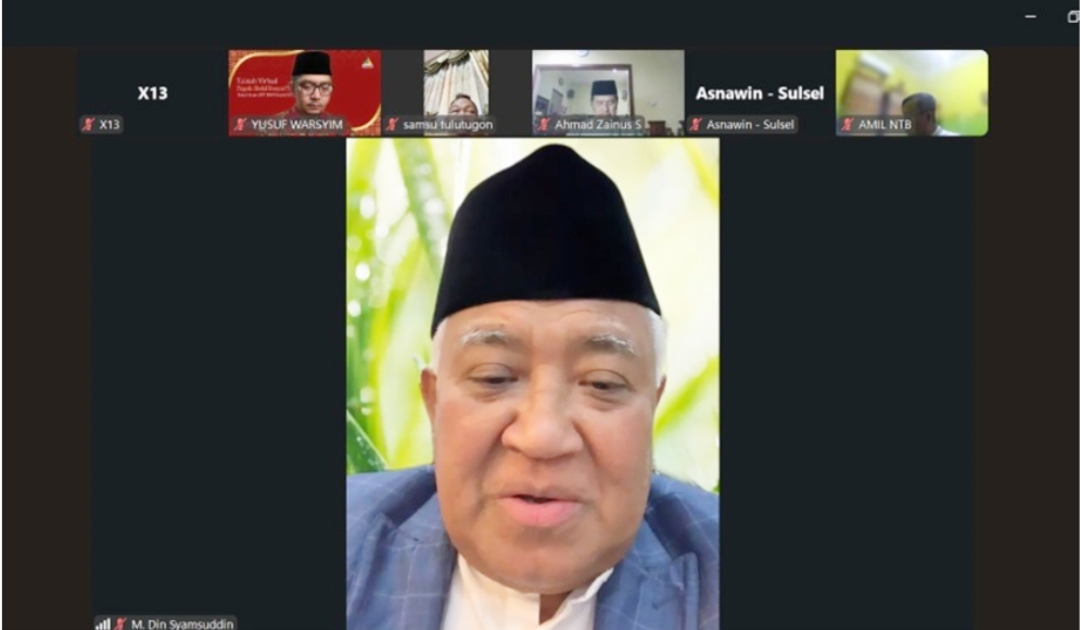 Din Syamsuddin Mengenal Abdulrosyad Sholeh : Konstitusi Berjalan Muhammadiyah