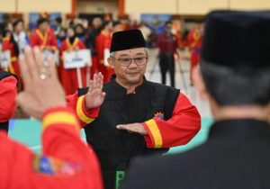Abdul Mu’ti Dikukuhkan sebagai Pendekar Kehormatan di Kejuaraan Dunia Tapak Suci 2025