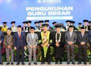 Ketua PWM Jatim Sukadiono Dikukuhkan Guru Besar, Haedar Nashir Ajak Akademisi Muhammadiyah Meneladani
