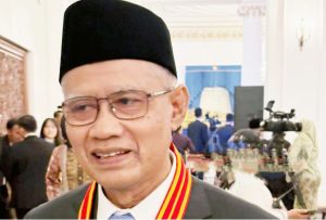 Prof Haedar Nashir Sampaikan Ini Saat Terima Anugerah Bintang Mahaputera Utama