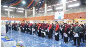 Universitas Muhammadiyah (Unismuh) Makassar Lantik 153 Pejabat Struktural, Dorong Layanan Prima untuk Mahasiswa