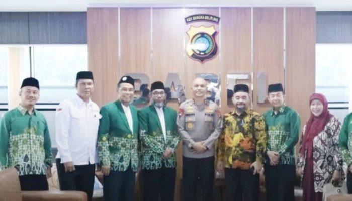 Jalin Silaturahmi, Muhammadiyah dan Polda Babel Perkuat Sinergitas