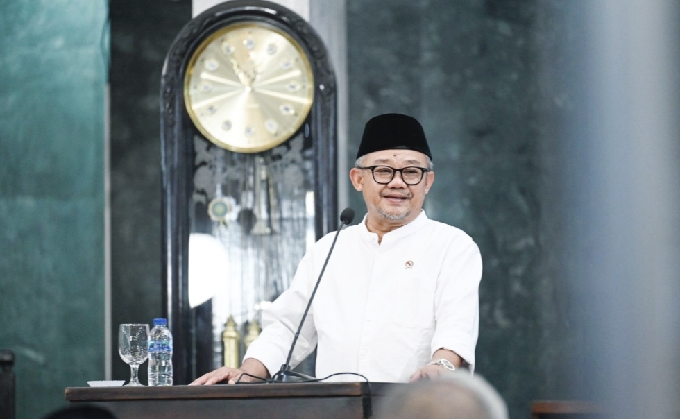 Saat Mendikdasmen Abdul Mu’ti Kutip Kitab Al-Barzanji