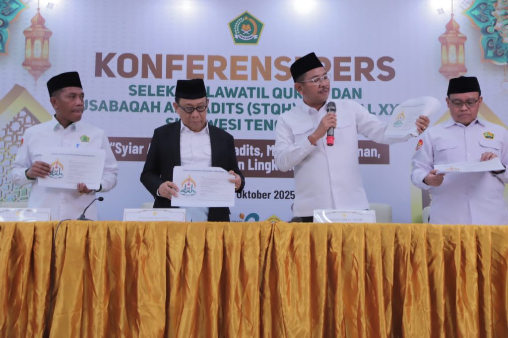 Seleksi Tilawatil Qur’an dan Hadis (STQH) Tingkat Nasional ke-28 Digelar di Kendari, Sulteng