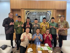 Wapres Ke-13 Ma’ruf Amin Terima Pengurus Forjukafi, Tekankan Potensi Besar Ekonomi Syariah di Indonesia