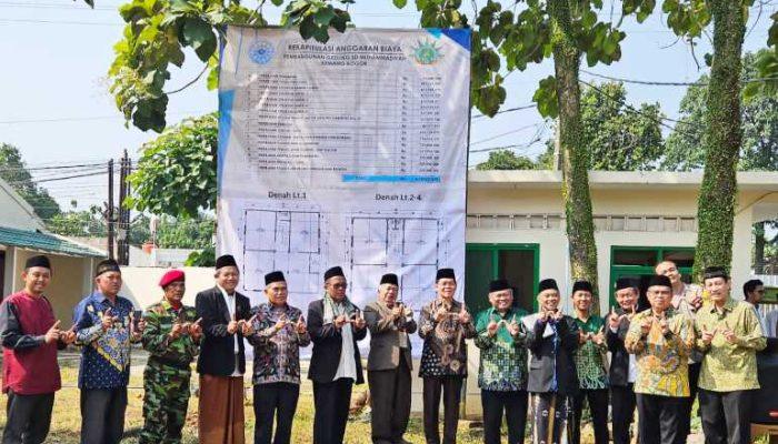 Peletakan Batu Pertama SD MBS Ki Bagus Hadikusumo  Bogor, Buya Amirsyah : Muhammadiyah Membangun Peradaban Bangsa Melalui Pendidikan
