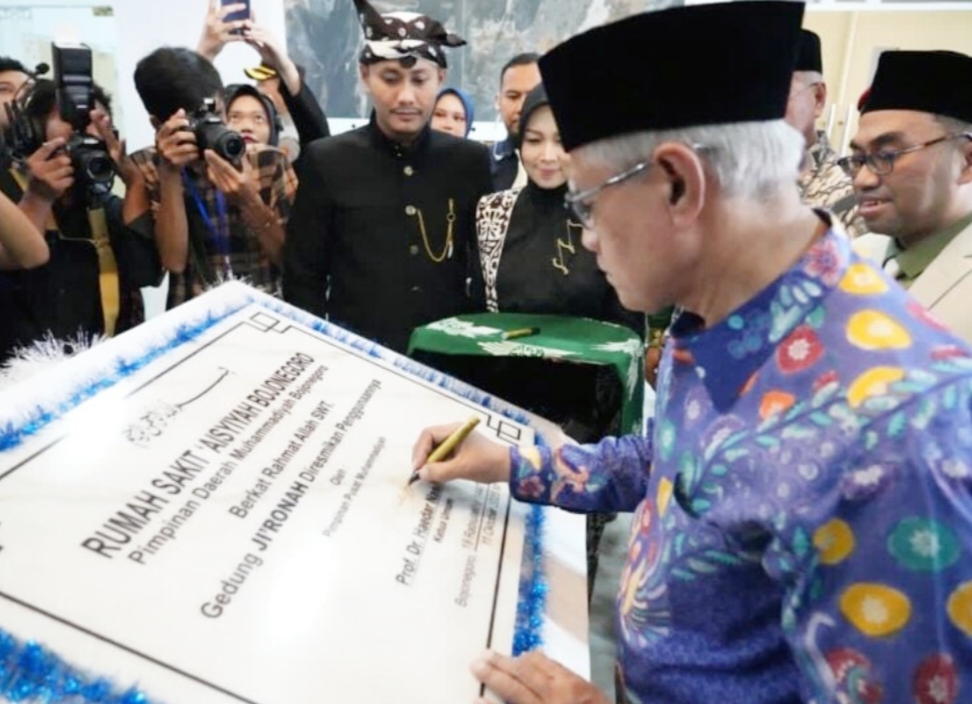 Ketua Umum PP Muhammadiyah Resmikan Gedung Ji’ronah RS ‘Aisyiyah Bojonegoro