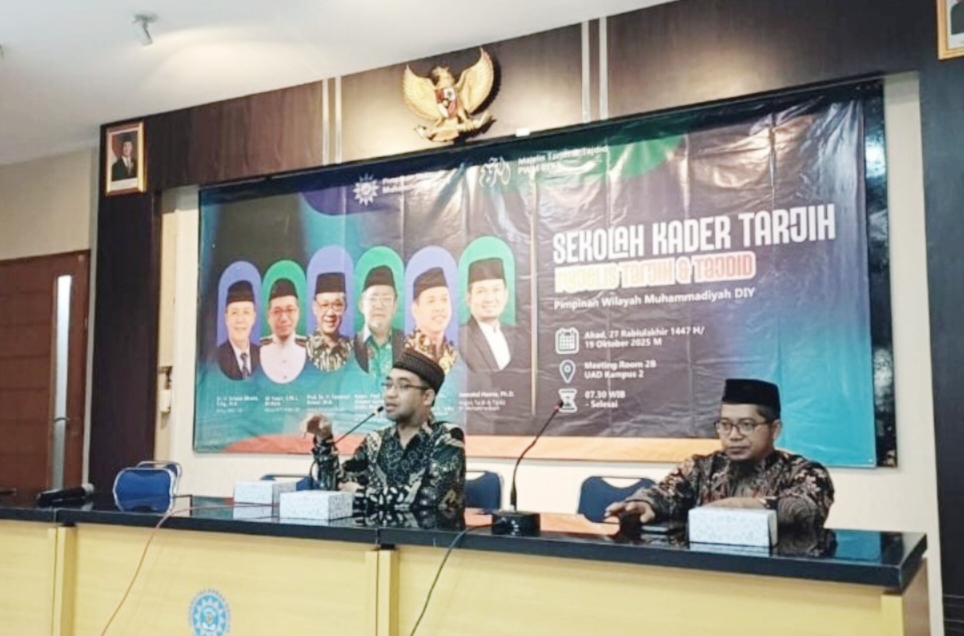 Majelis Tarjih dan Tajdid PWM DI Yogyakarta Gelar Sekolah Kader Tarjih