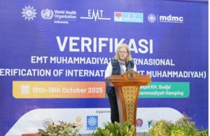 WHO Sampaikan Apresiasi Tinggi atas Capaian dan Kerja Keras yang Ditorehkan EMT Muhammadiyah