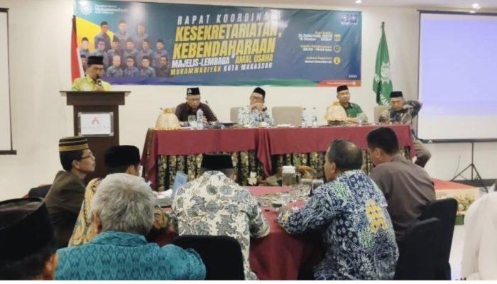 Muhammadiyah Makassar Gelar Rapat Koordinasi Perkuat Tata Adminstrasi Majelis Hingga Amal Usaha