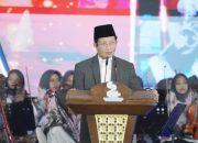 Menag Sampaikan Terima Kasih atas Perhatian Presiden ke Pesantren di Malam Bakti Santri