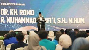Wamenag Ajak Mahasiswa Jadi Penjaga Persatuan Bangsa Saat Buka Kongres PMMBN
