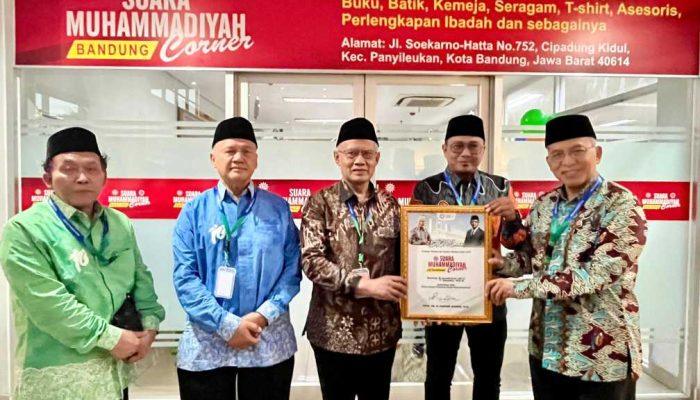 Haedar Nashir Resmikan SM Corner UM Bandung, Instruksikan Pembukaan Secara Nasional