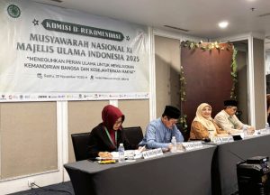 Munas XI MUI Bentuk Tim Perumus Sidang Komisi, Finalisasi Hasil Kerja Komisi-Komisi
