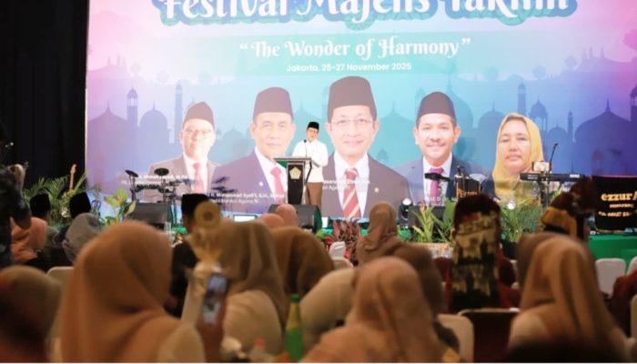 Tutup Festival Majelis Taklim, Wamenag: Di Indonesia, Eskpresi Keberagamaan Jadi Jembatan Kebersamaan