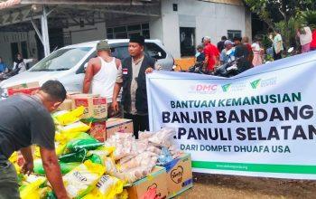 Sasar Ribuan Penyintas Banjir di Tapanuli Selatan, Bantuan Hadir dari Warga Amerika Melalui Dompet Dhuafa